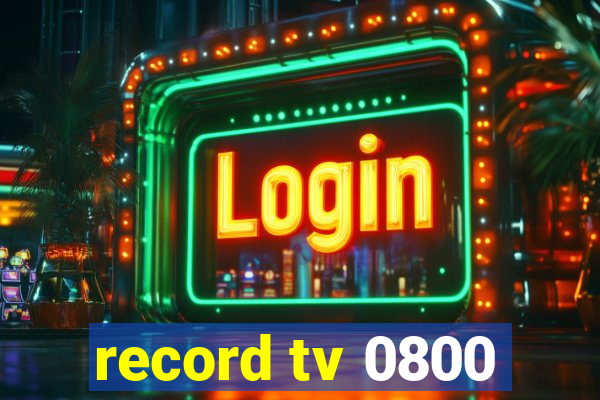 record tv 0800